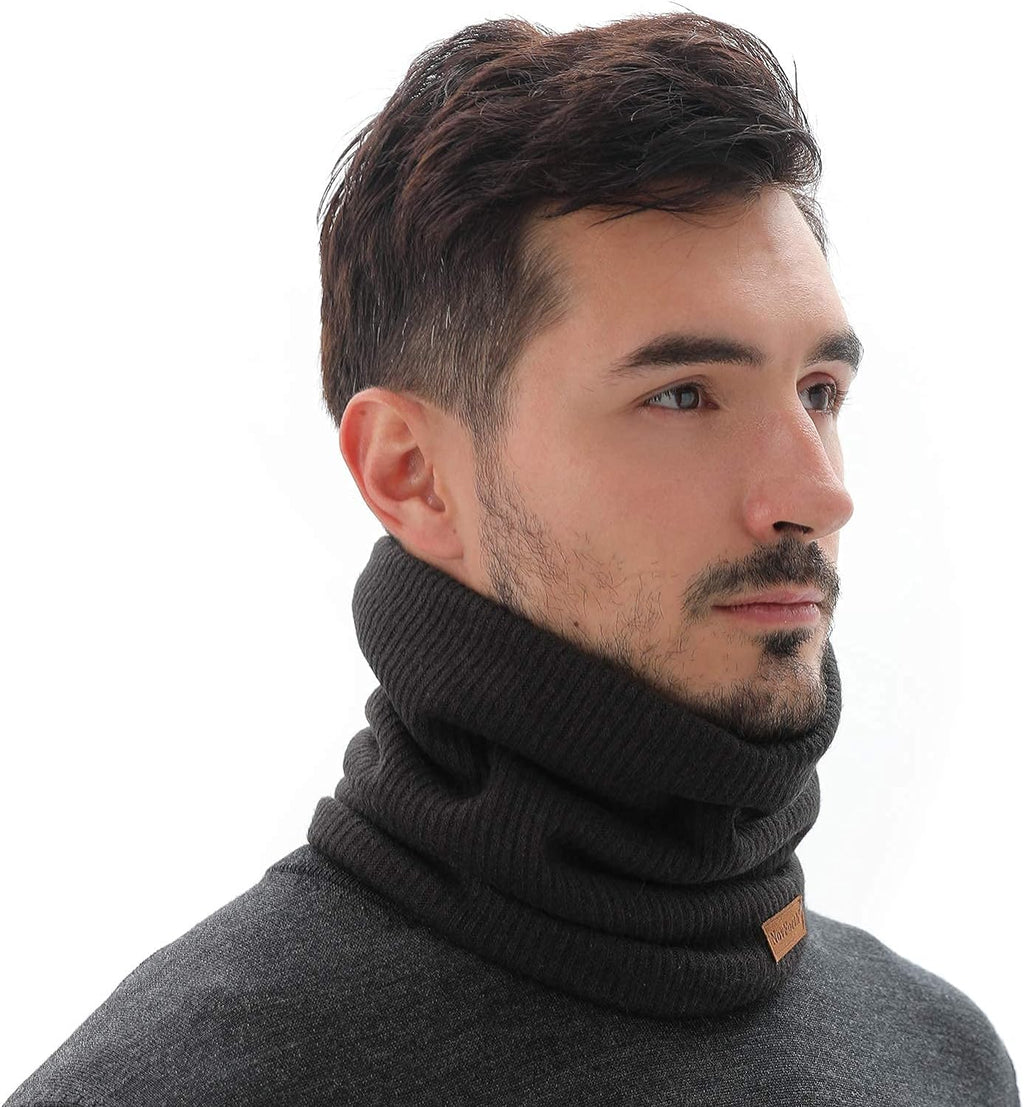 Winter Neck Warmer for Men & Women – Fleece-Lined Windproof Neck Gaiter Face Cover