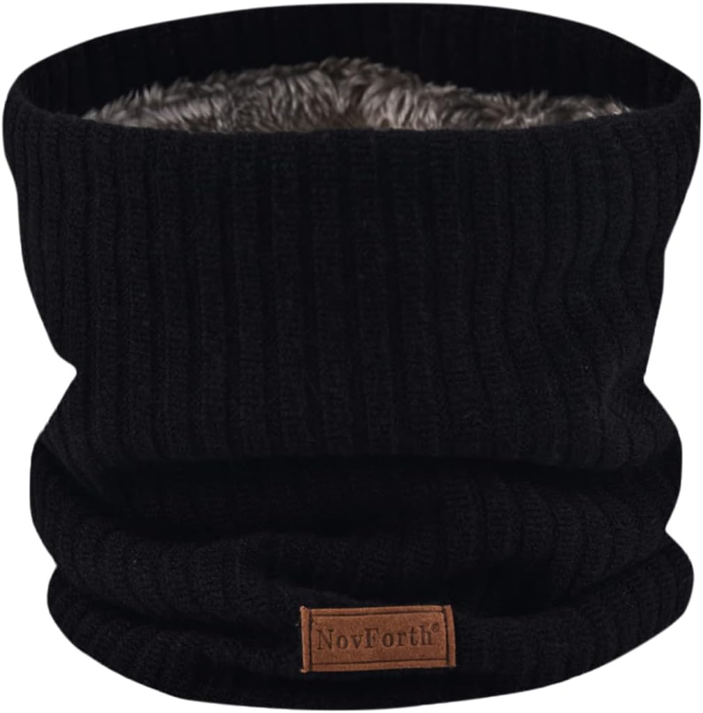 Winter Neck Warmer for Men & Women – Fleece-Lined Windproof Neck Gaiter Face Cover