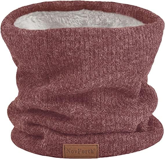 Winter Neck Warmer for Men & Women – Fleece-Lined Windproof Neck Gaiter Face Cover