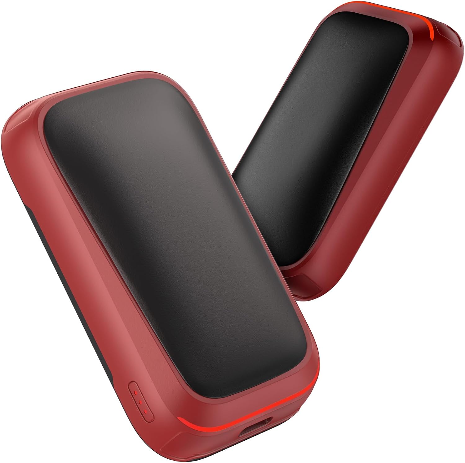 Rechargeable Electric Hand Warmers – 2-Pack Magnetic Pocket Hand Warmers with 3 Heat Levels