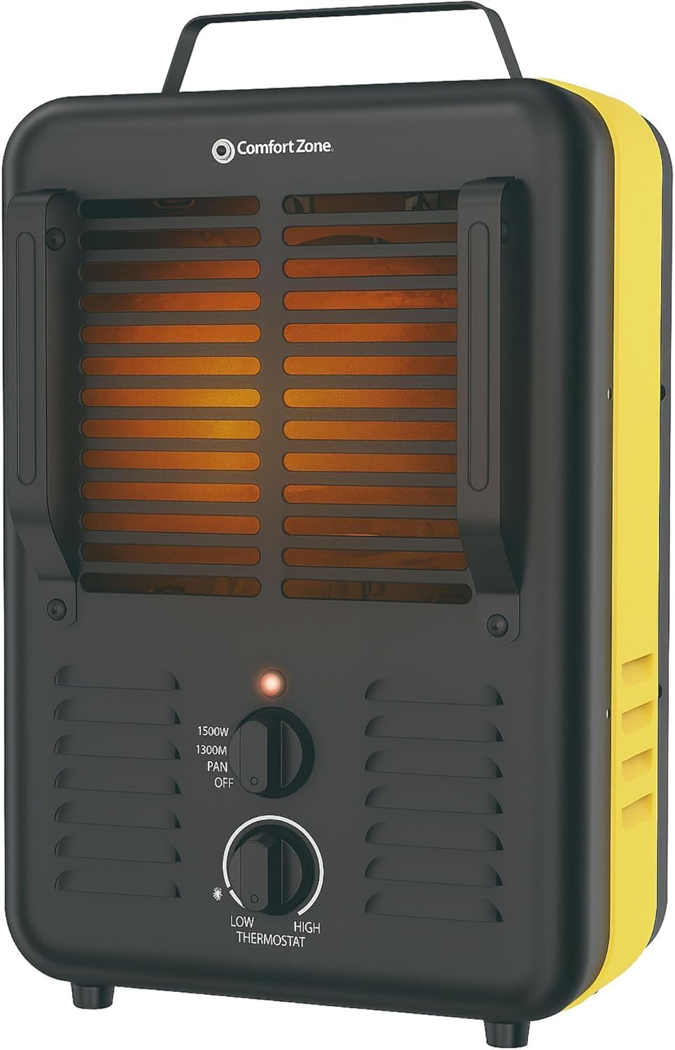 1500W Portable Utility Space Heater – Milkhouse Style Electric Heater with Adjustable Thermostat