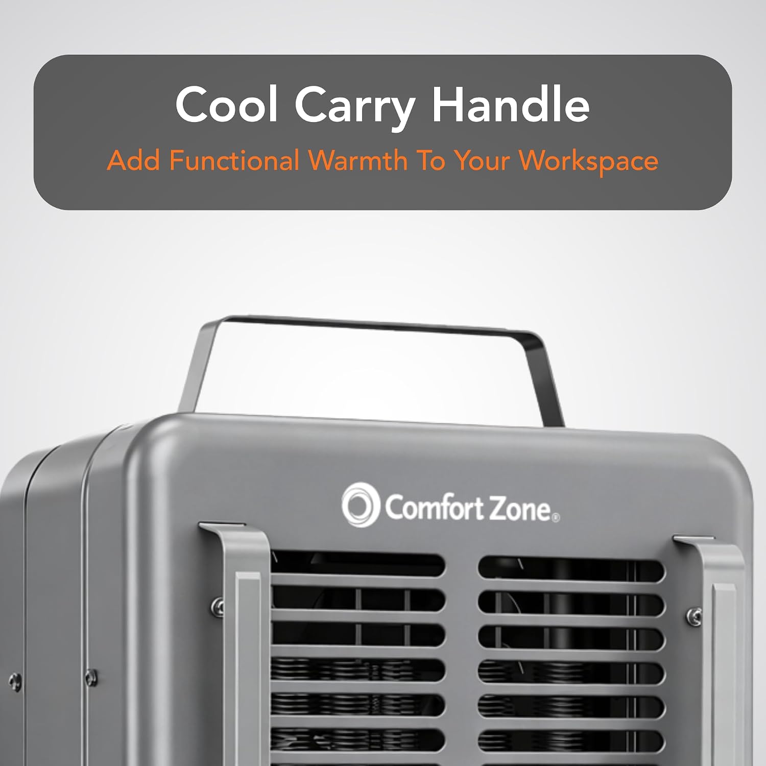 1500W Portable Utility Space Heater – Milkhouse Style Electric Heater with Adjustable Thermostat