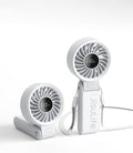 3-in-1 Portable Handheld Fan – 3600mAh Rechargeable Personal Fan with LED Display, 5 Speeds, Up to 13 Hours Runtime