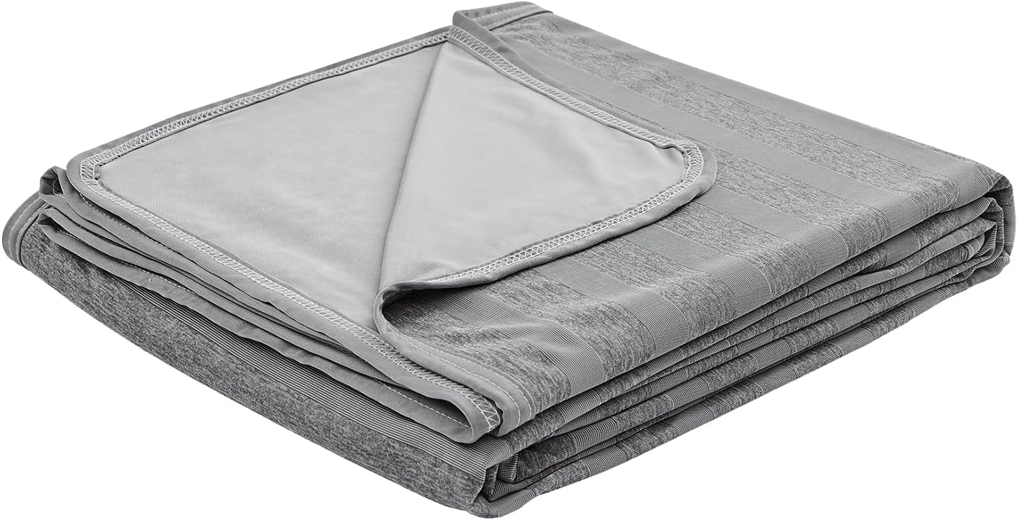 Arc-Chill Cooling Throw Blanket – Lightweight Q-Max 0.45 Cooling Fiber Blanket for Hot Sleepers