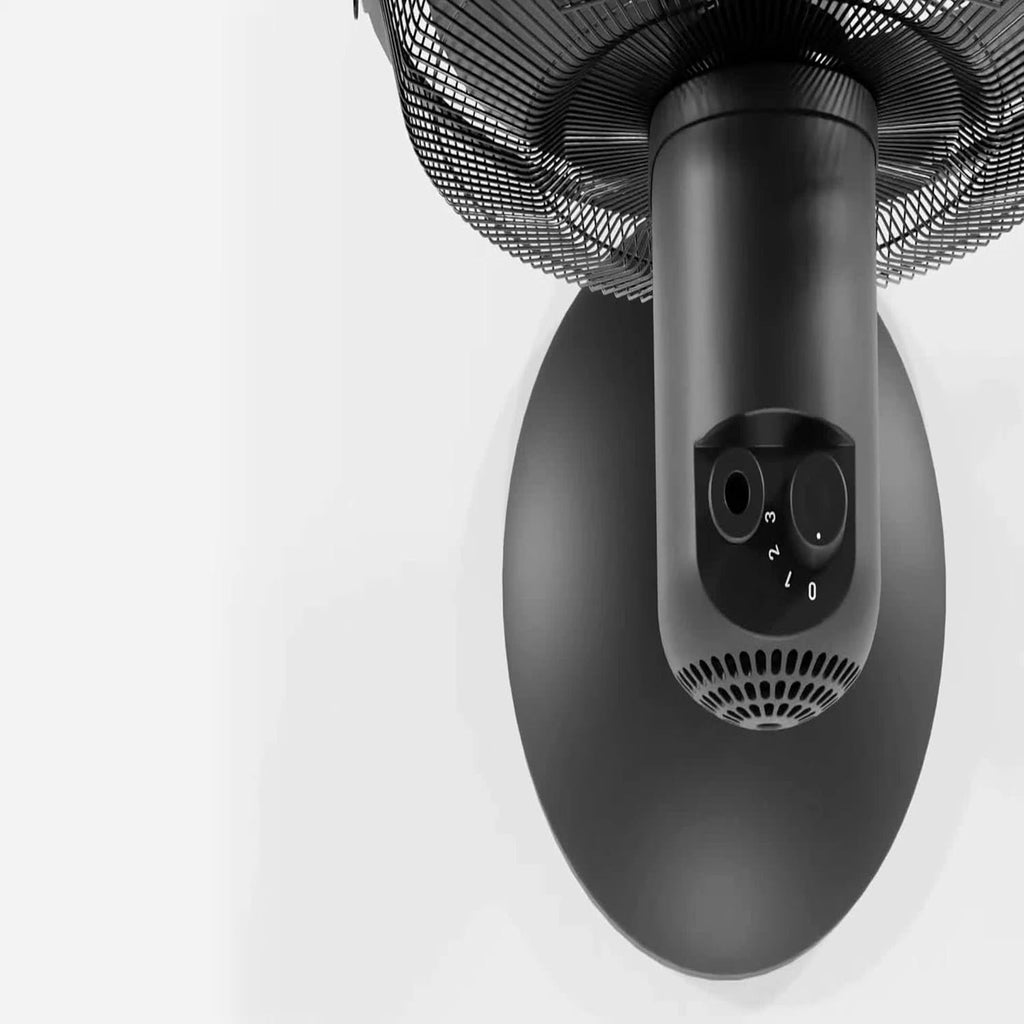 Oscillating Table Fan – Quiet Personal Desk Fan with 3 Speed Settings, 75° Wide-Angle Oscillation, 15° Adjustable Tilt