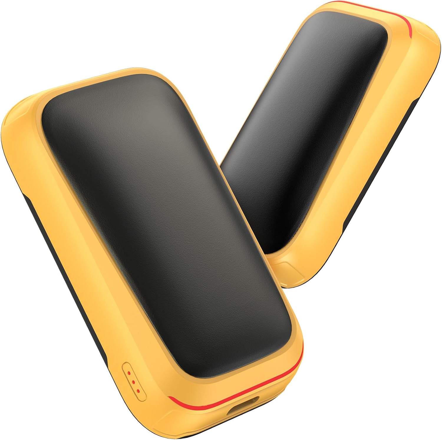 Rechargeable Electric Hand Warmers – 2-Pack Magnetic Pocket Hand Warmers with 3 Heat Levels