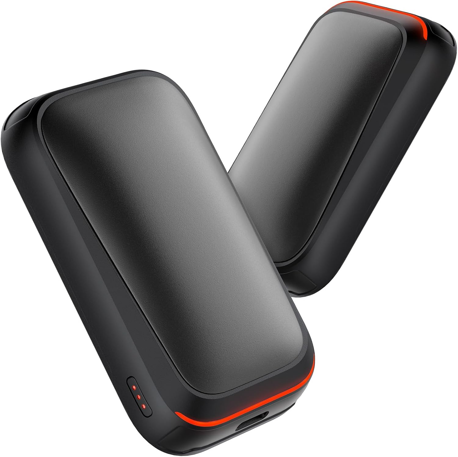 Rechargeable Electric Hand Warmers – 2-Pack Magnetic Pocket Hand Warmers with 3 Heat Levels