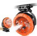 Misting Magnetic Fan – Rechargeable Portable Clip-On Fan with Cooling Mist