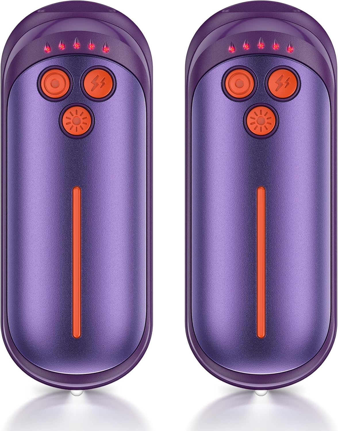 Rechargeable Hand Warmers 2 Pack, 6000mAh Electric Portable Pocket Heater with Smart Temperature Control for Outdoor Winter Use
