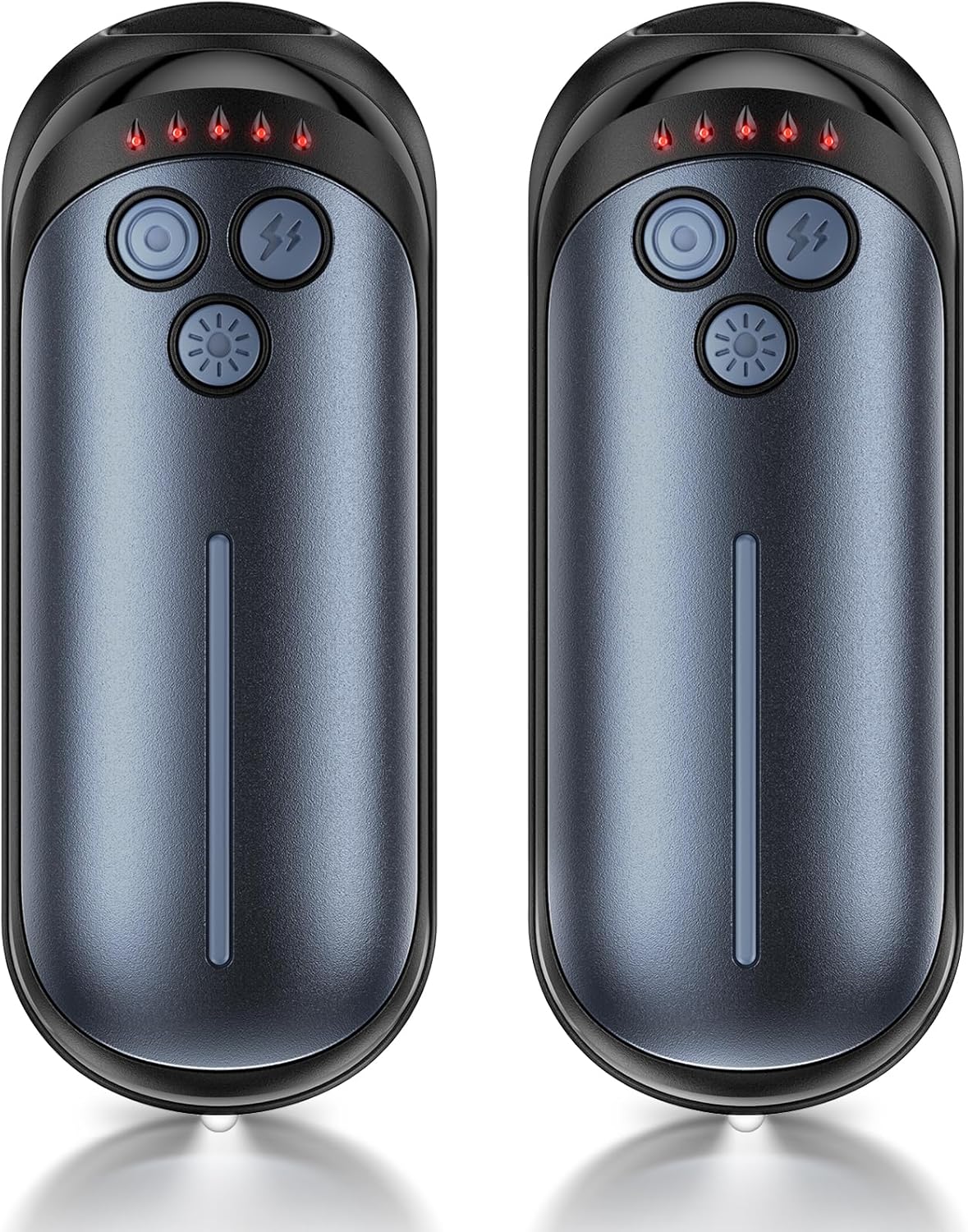 Rechargeable Hand Warmers 2 Pack, 6000mAh Electric Portable Pocket Heater with Smart Temperature Control for Outdoor Winter Use