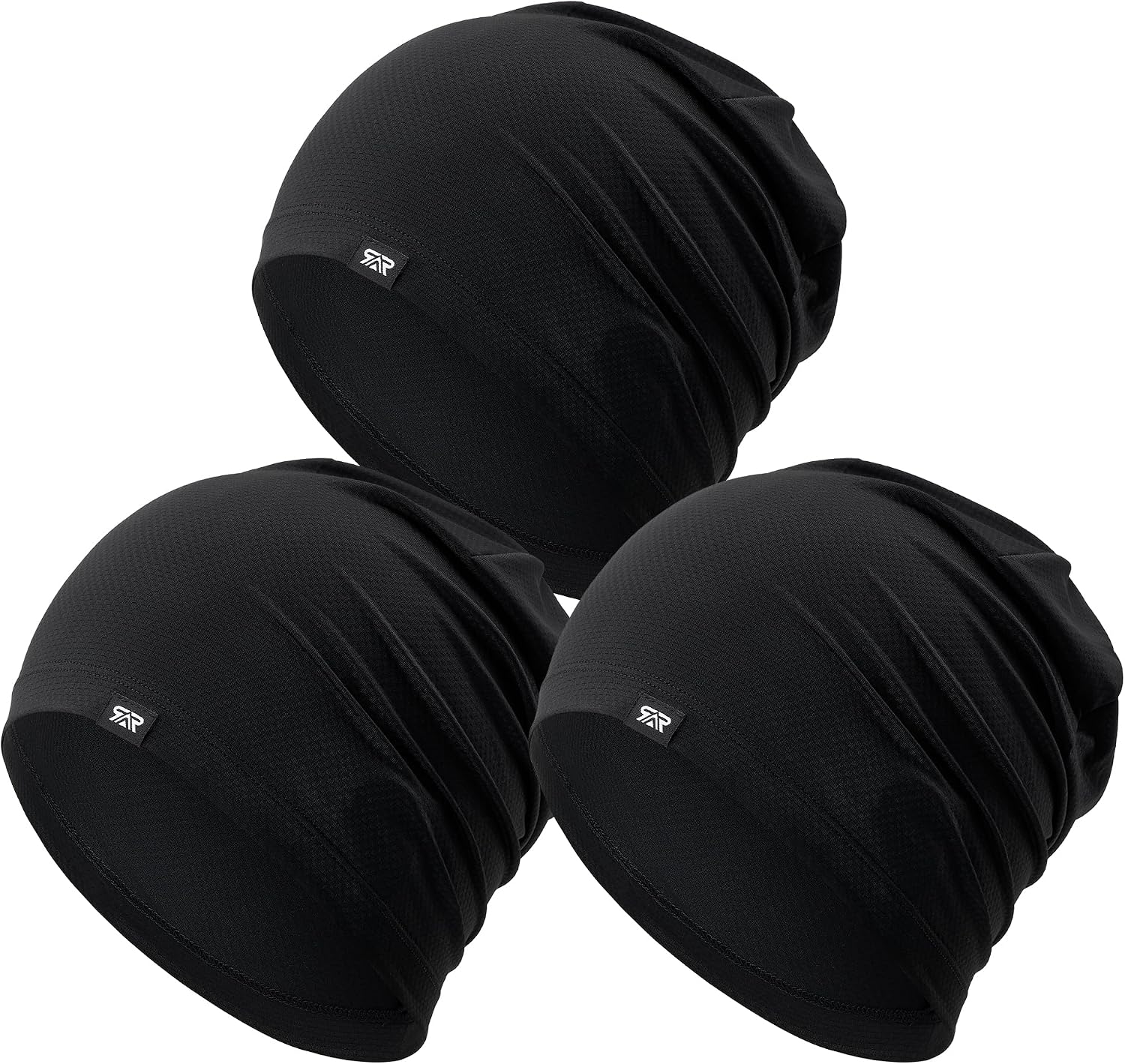 3-Pack Cooling Skull Caps for Men and Women