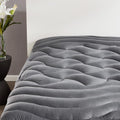 Cooling Twin Mattress Topper for Single Bed – Premium Zoned Mattress Pad Cover with Deep Pocket 8–21", Breathable Quilted Mattress Protector, Soft and Washable Bed Topper