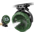Misting Magnetic Fan – Rechargeable Portable Clip-On Fan with Cooling Mist