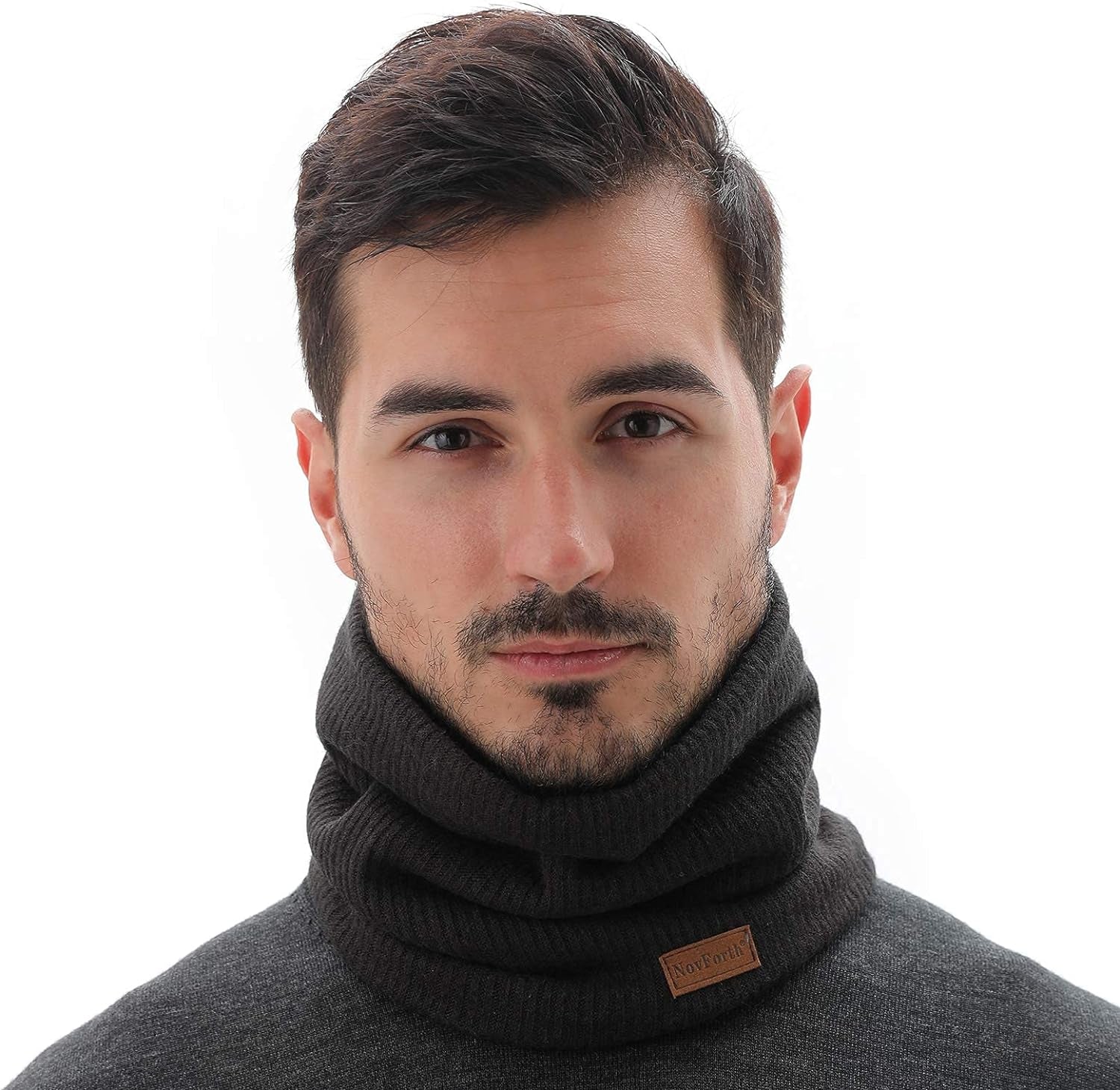 Winter Neck Warmer for Men & Women – Fleece-Lined Windproof Neck Gaiter Face Cover