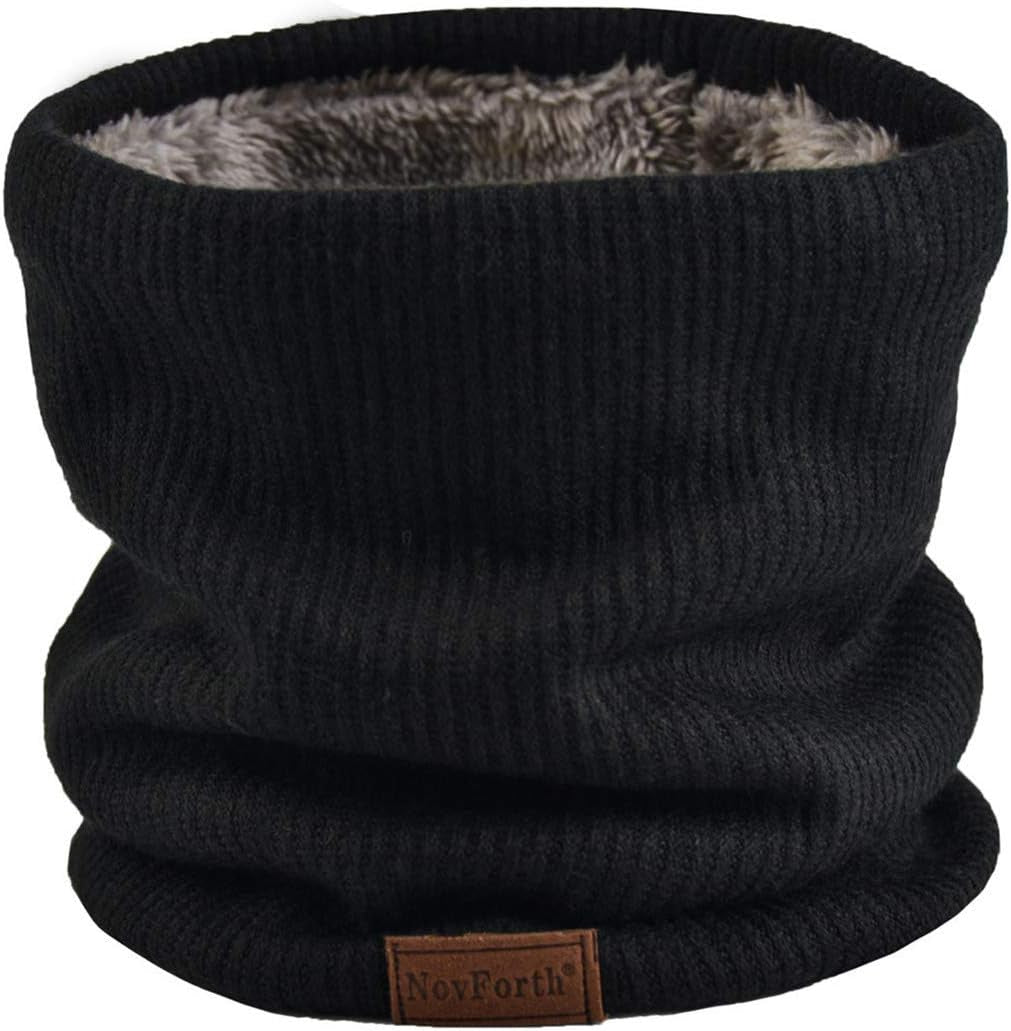 Winter Neck Warmer for Men & Women – Fleece-Lined Windproof Neck Gaiter Face Cover